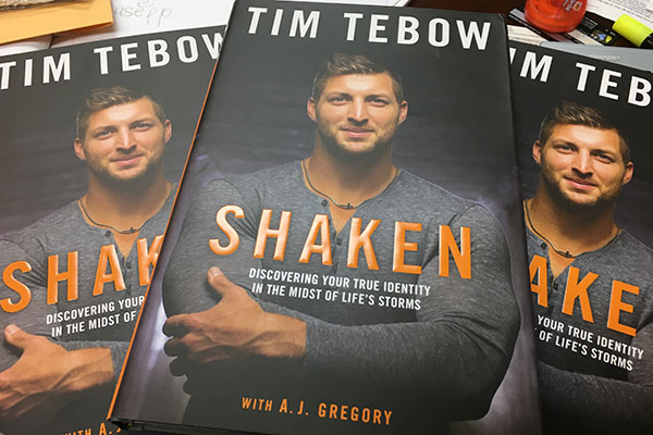 Tim Tebow Shaken