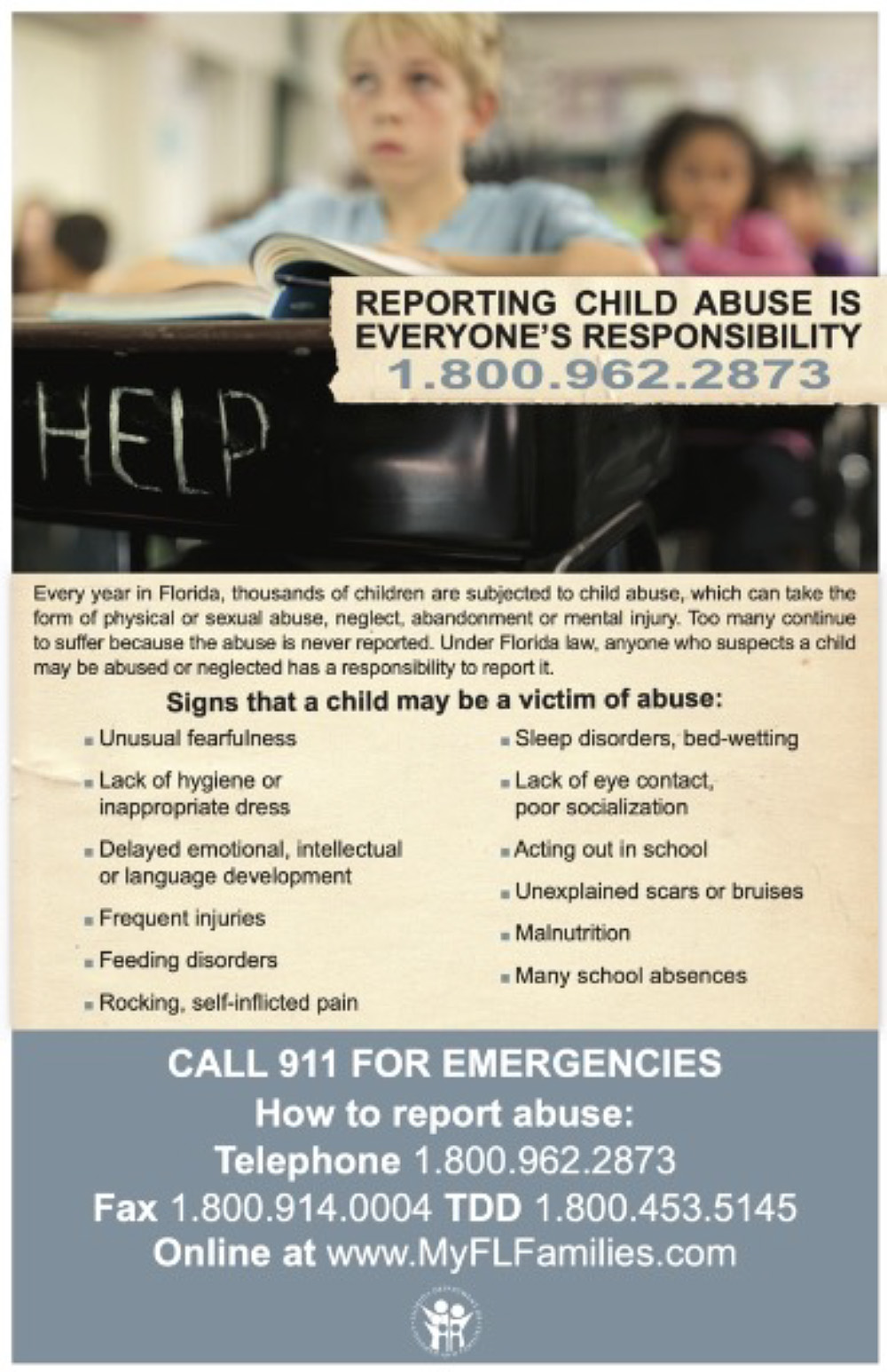 Child Abuse Poster